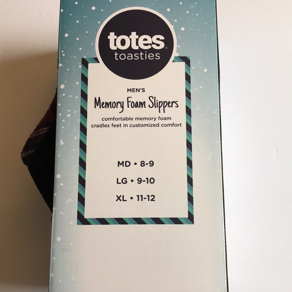 totes toasties MEN’S Memory Foam Slippers - Picture 4 of 5